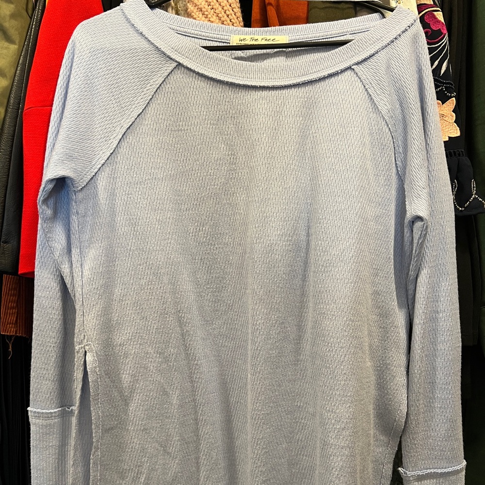 Free the people shirt snowy thermal XS
